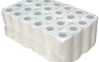 2-laags toiletpapier, 200 vel, 12×4 rollen, cellulose